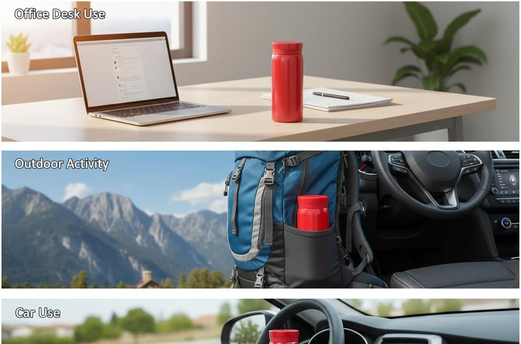 Mini Stainless Steel, Slim Insulated Water Bottle, 7oz, Small Water Bottle, Coffee Bottle, Tumbler, Travel Bottle, Coffee Cup, Pocket Bottle, keep hot and cold, Leak Proof, BPA Free