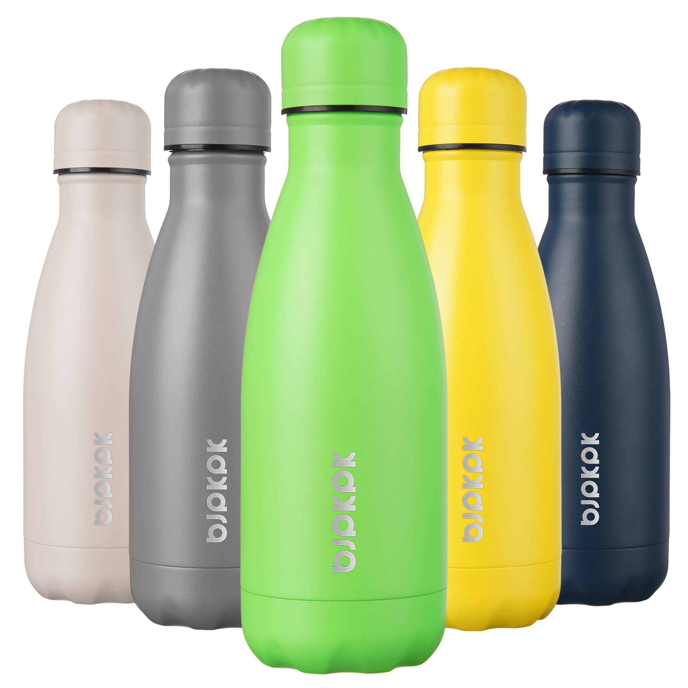 BJPKPK 17oz Insulated Water Bottles Stainless Steel Sports Water Bottles Keep Cold and Hot for Travel Dishwasher Safe,Sky