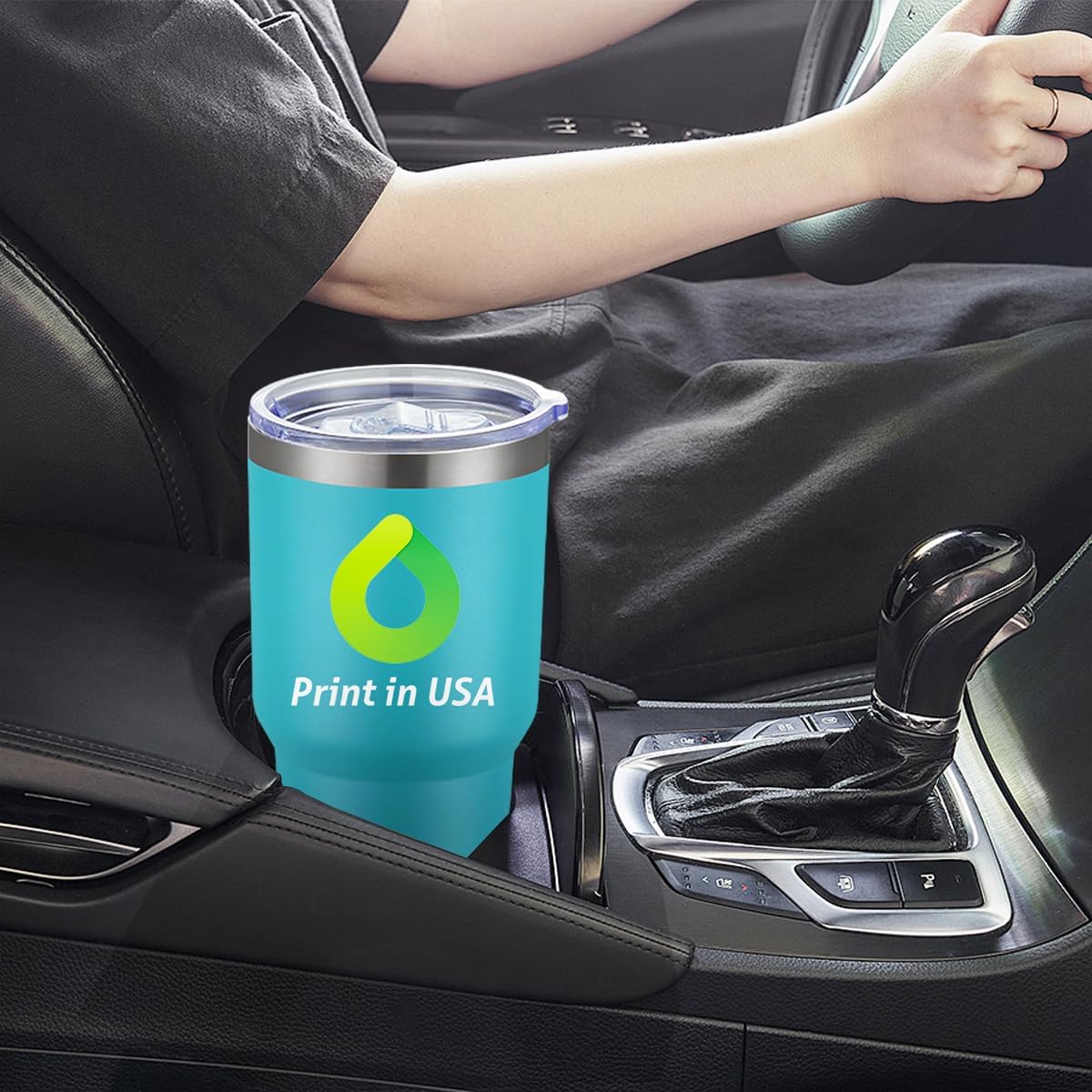 Personalized Tumbler with Pictures Text Logo,Print in USA,30oz Custom Coffee Tumbler with Lid & Straw,Double-layer Stainless Steel Custom Insulated Tumbler,Personalized Gifts As Birthday,Christmas